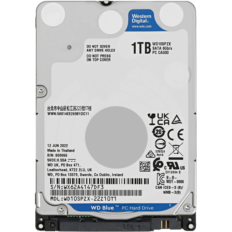 WD Blue 1Tb (WD10SPZX-22Z10T1)