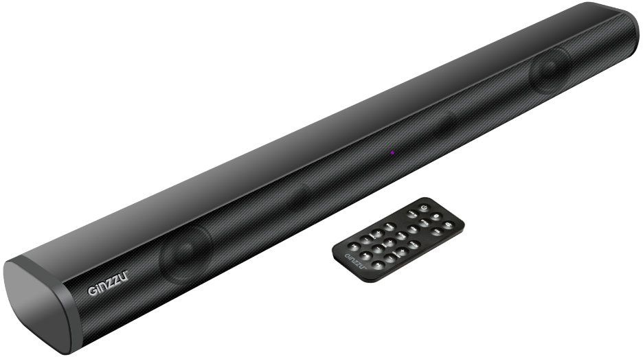 Саундбар Ginzzu GM-501 2.0 20Вт черный