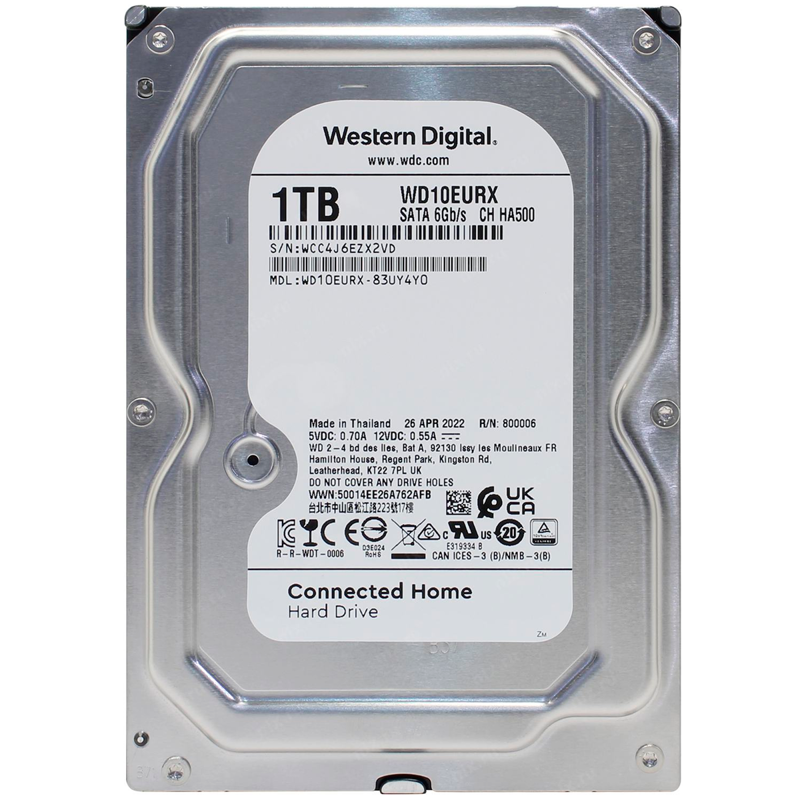 WD AV-GP Video Surveillance (WD10EURX-83UY4Y0)