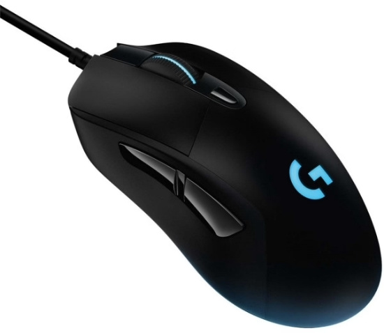 Мышь Logitech G403 Hero черный оптическая 25600dpi USB 5but (910-005634)