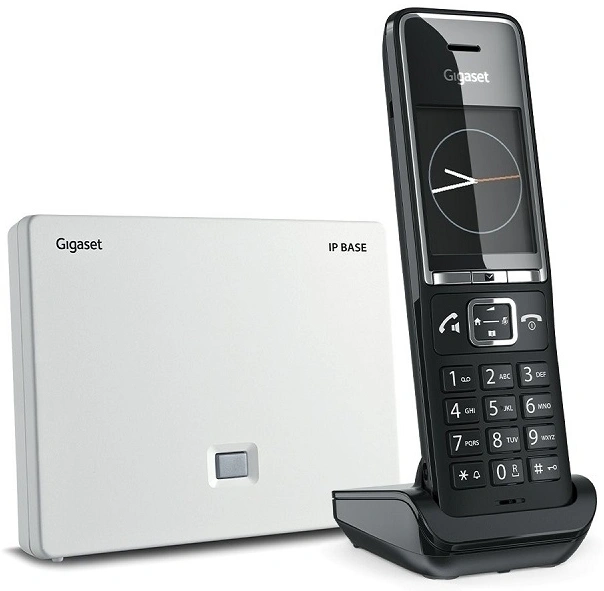 Телефон IP Gigaset Comfort 550A IP BASE Rus черный (S30852-H3037-R104)
