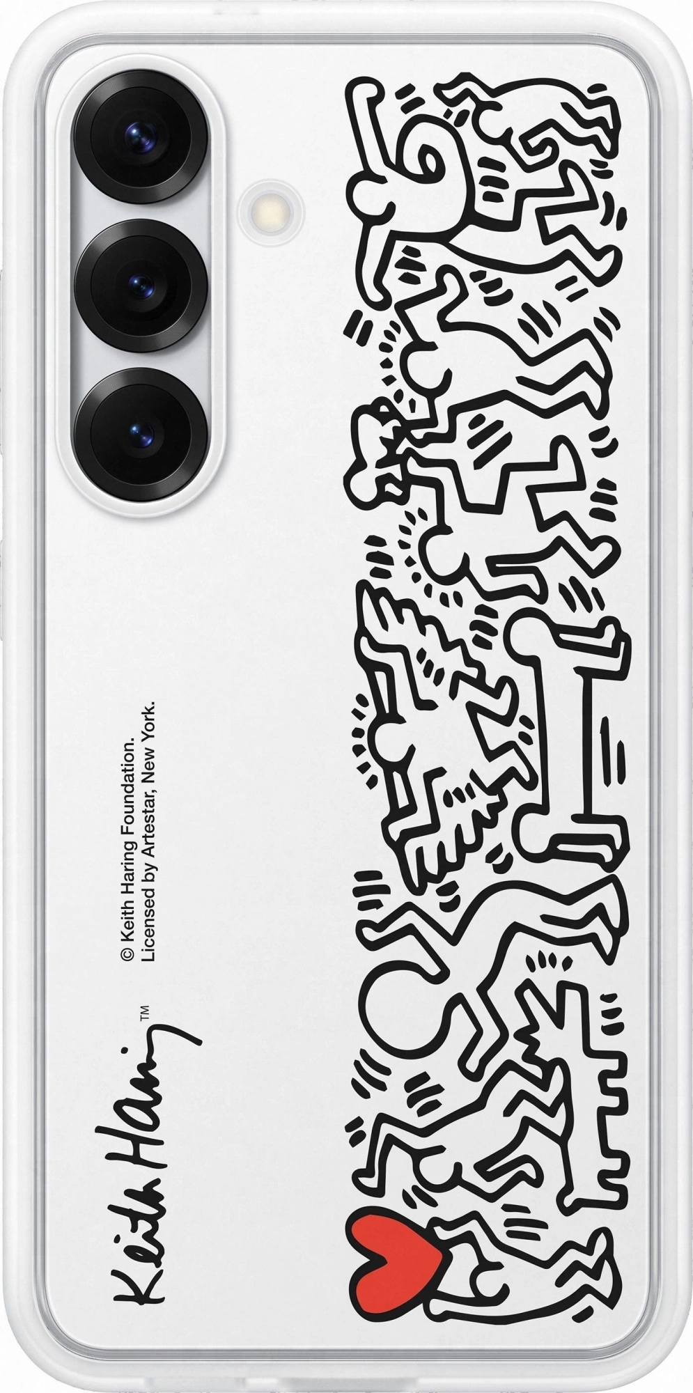 Чехол (клип-кейс) Samsung для Samsung Galaxy S25 Flipsuit Case S25 белый/прозрачный (EF-MS931CWEGRU)