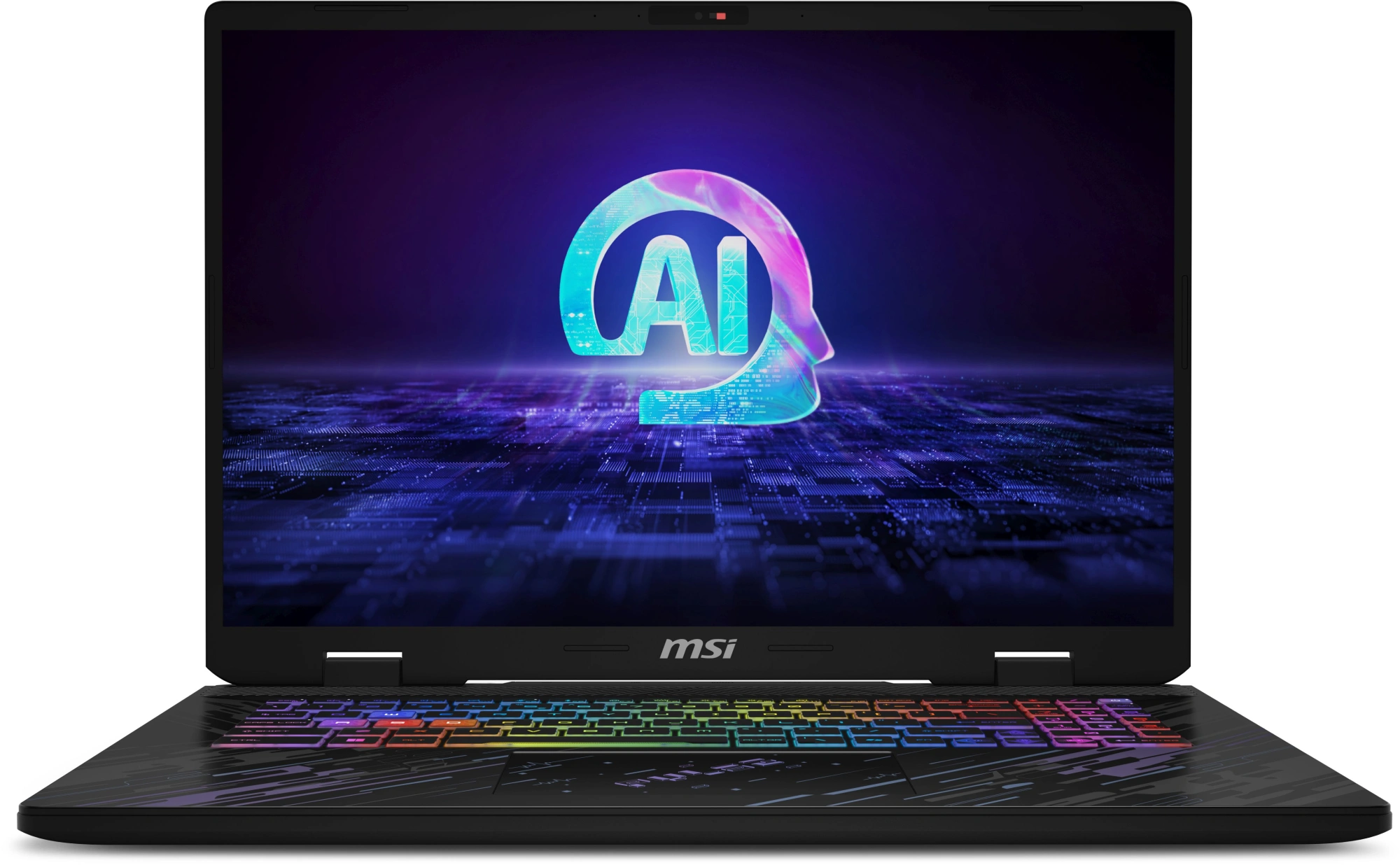 Ноутбук MSI Pulse 17 AI C1VEKG-088XRU Core Ultra 5 135H 16Gb SSD1Tb NVIDIA GeForce RTX4050 6Gb 17" IPS QHD+ (2560x1600) FreeDOS black WiFi BT Cam (9S7-17T311-088)