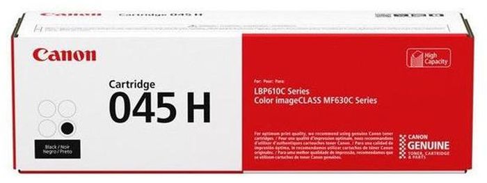 Картридж лазерный Canon 045HBK 1246C002 черный бар.в компл. (2800стр.) для Canon i-SENSYS MF630