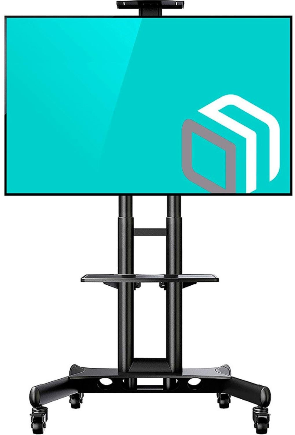 Стойка для телевизора Onkron TS1551 черный 40"-70" макс.45.5кг напольный мобильный