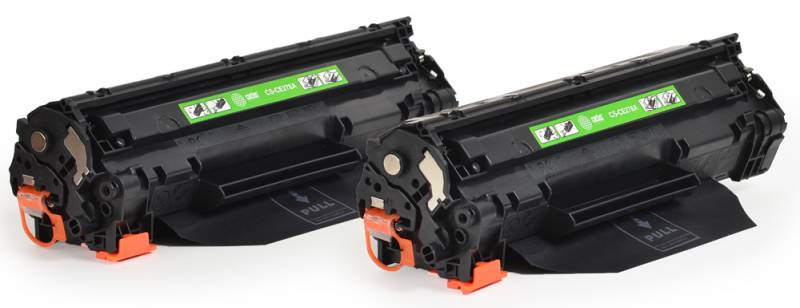 Картридж лазерный Cactus CS-CE278AD черный двойная упак. (2100стр.) для HP LJ P1566/P1606w