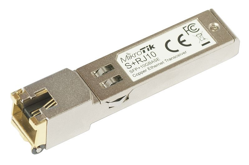 Медиаконвертер MikroTik S+RJ10