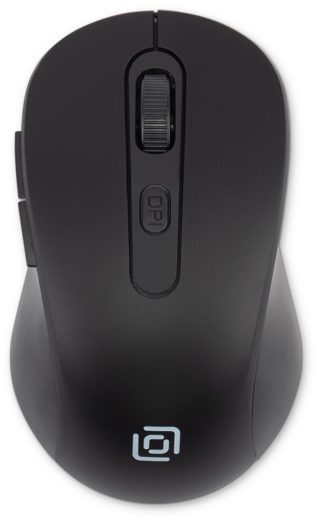 Мышь Оклик 677MW черный оптическая 1600dpi беспров. USB 6but (1520859)