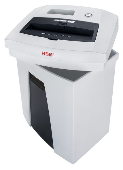 Шредер HSM Securio C16 3.9 (секр.Р-2) ленты 15лист. 25лтр. скрепки скобы пл.карты