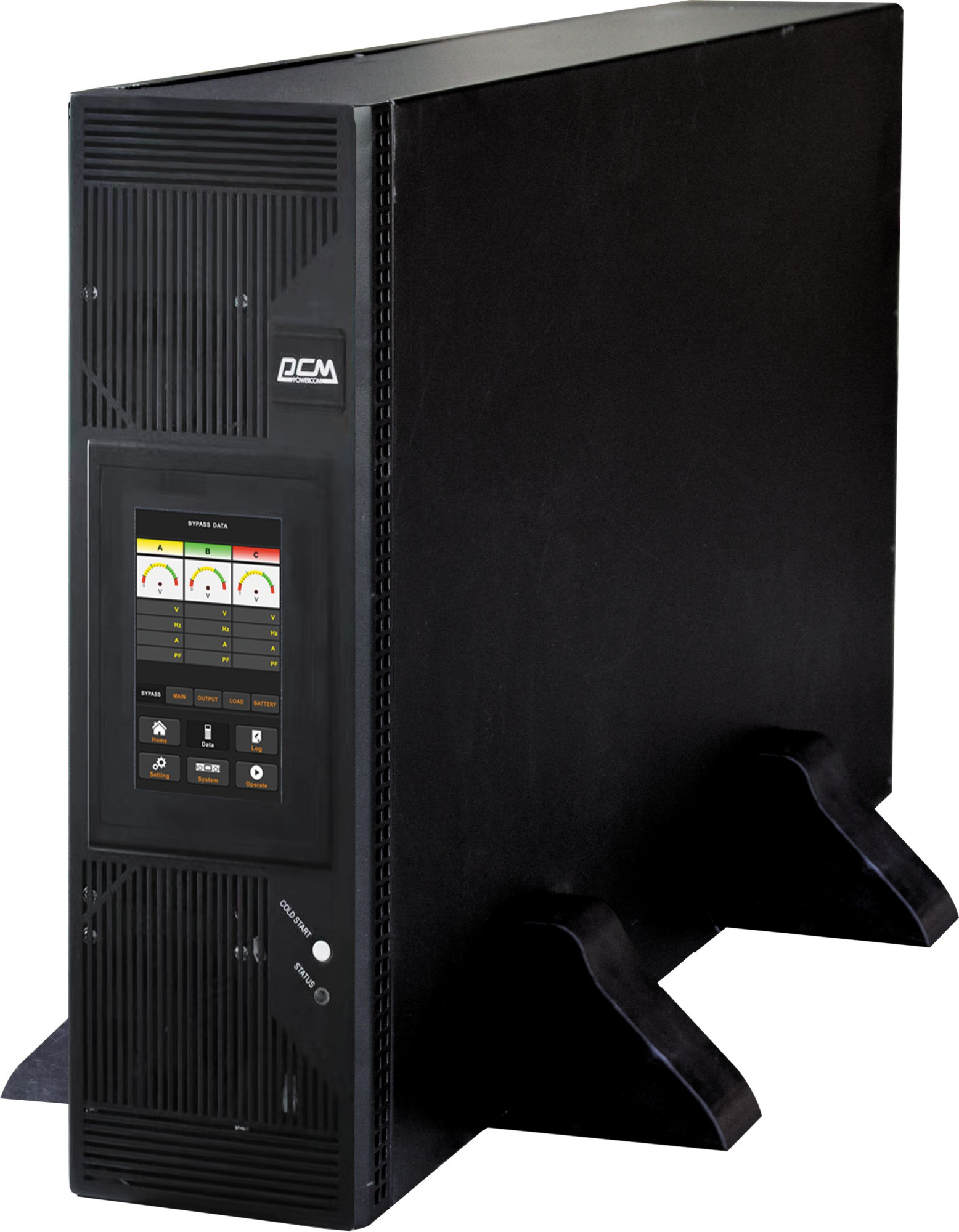 Источник бесперебойного питания Powercom VGD-II-15K33RM 15000Вт 15000ВА черный