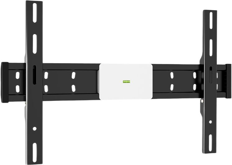 Кронштейн для телевизора Holder LCD-F6608 черный 42"-65" макс.45кг настенный фиксированный