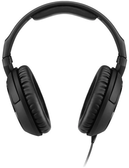 Наушники накладные Sennheiser HD 200 PRO 2м черный проводные оголовье (507182)