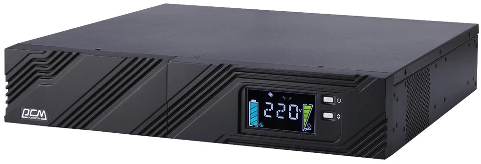 Источник бесперебойного питания Powercom Smart King Pro+ SPR-3000 LCD 2400Вт 3000ВА черный