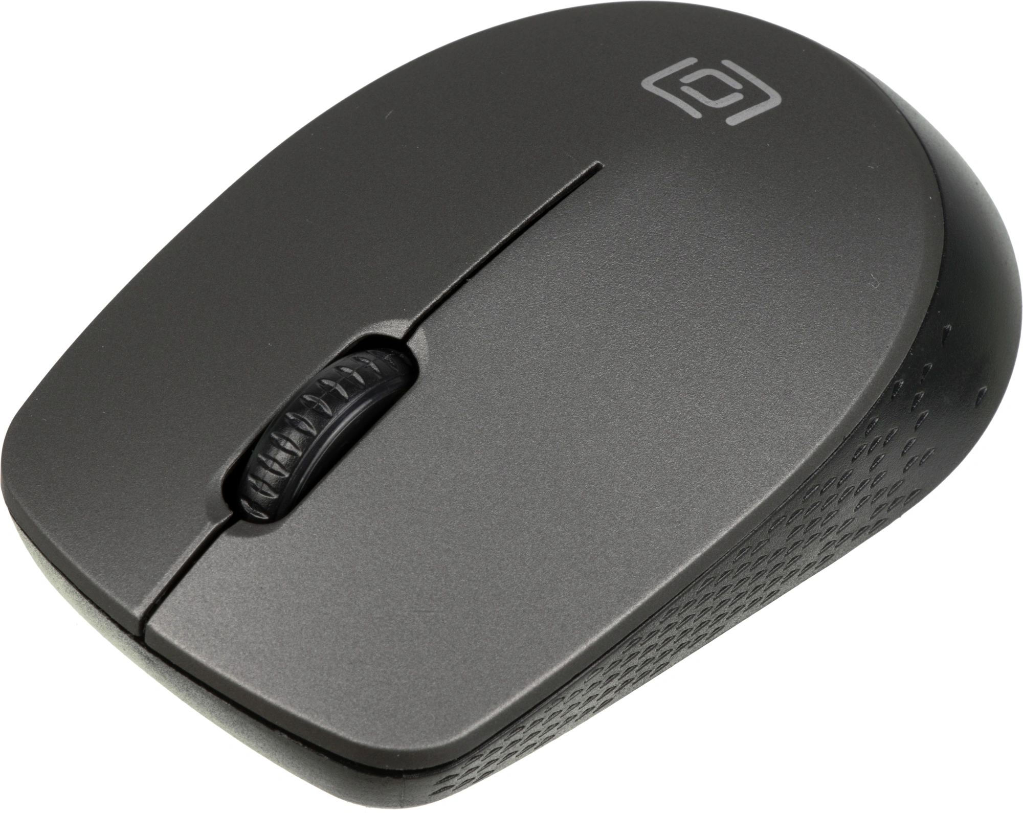 Мышь Оклик 486MW черный/серый оптическая 1600dpi беспров. USB для ноутбука 3but (1196552)