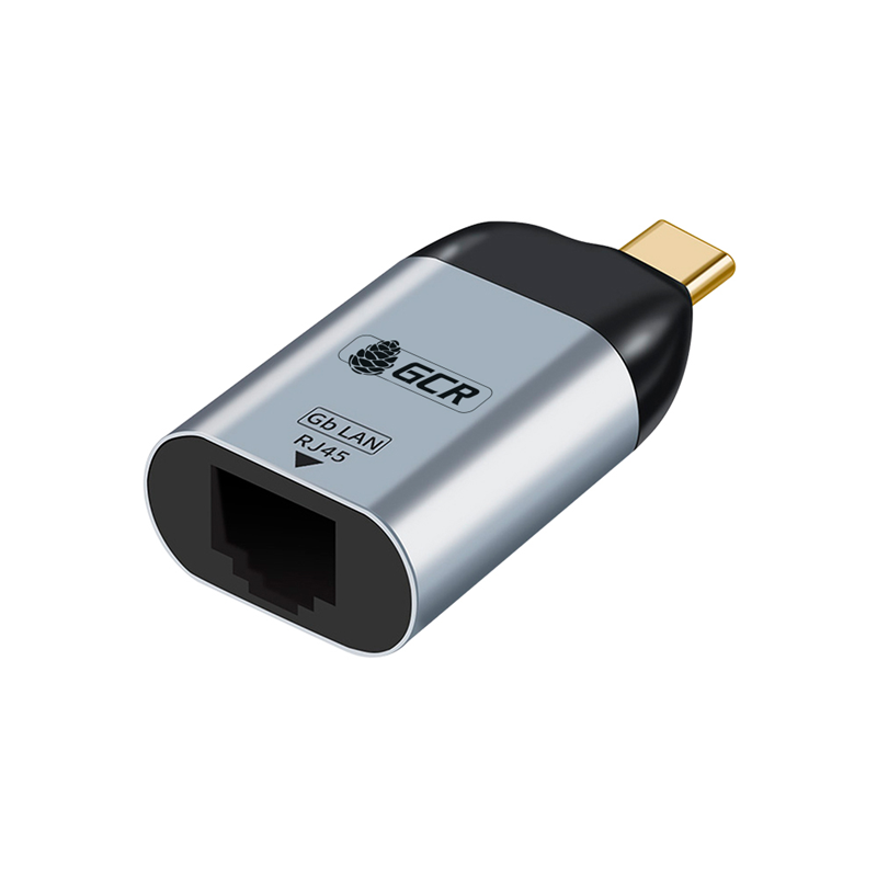 Переходник Greenconnect USB Type C/RJ45 (GCR-53395)