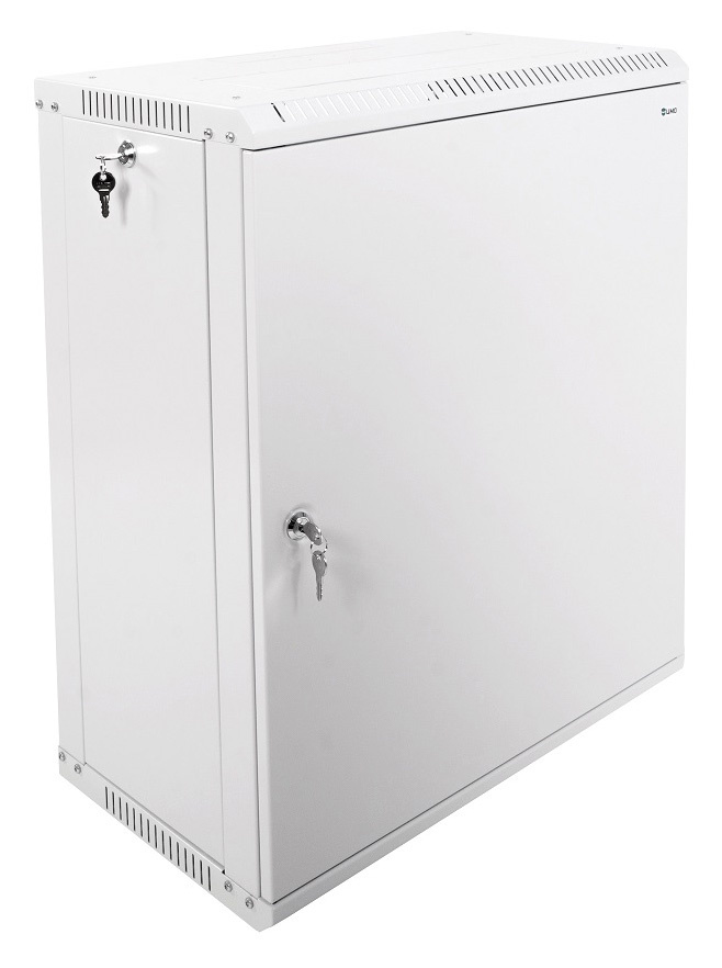 Шкаф коммутационный ЦМО ШРН-ЭКОНОМ (ШРН-Э-15.650.1) настенный 15U 600x650мм пер.дв.стал.лист 65кг серый 600мм 26.1кг 180град. 746мм