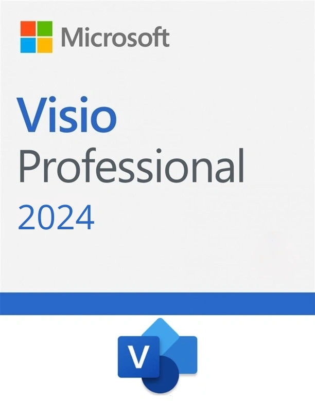 Ключ активации Microsoft Visio Professional 2024 All Lng PK Lic Online DwnLd C2R NR (EP2-07110)
