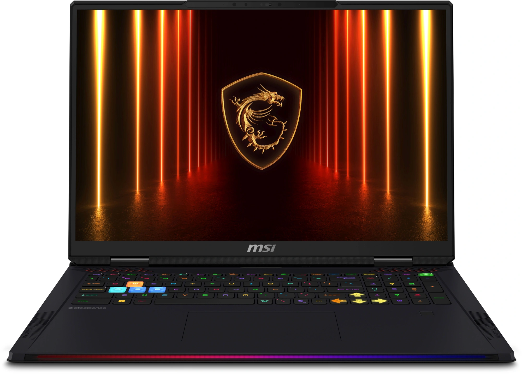 Ноутбук MSI Raider 18 HX AI A2XWIG-204RU Core Ultra 9 285HX 64Gb SSD4Tb NVIDIA GeForce RTX5080 16Gb 18" IPS UHD+ (3840x2400) Windows 11 Home black WiFi BT Cam (9S7-182462-204)