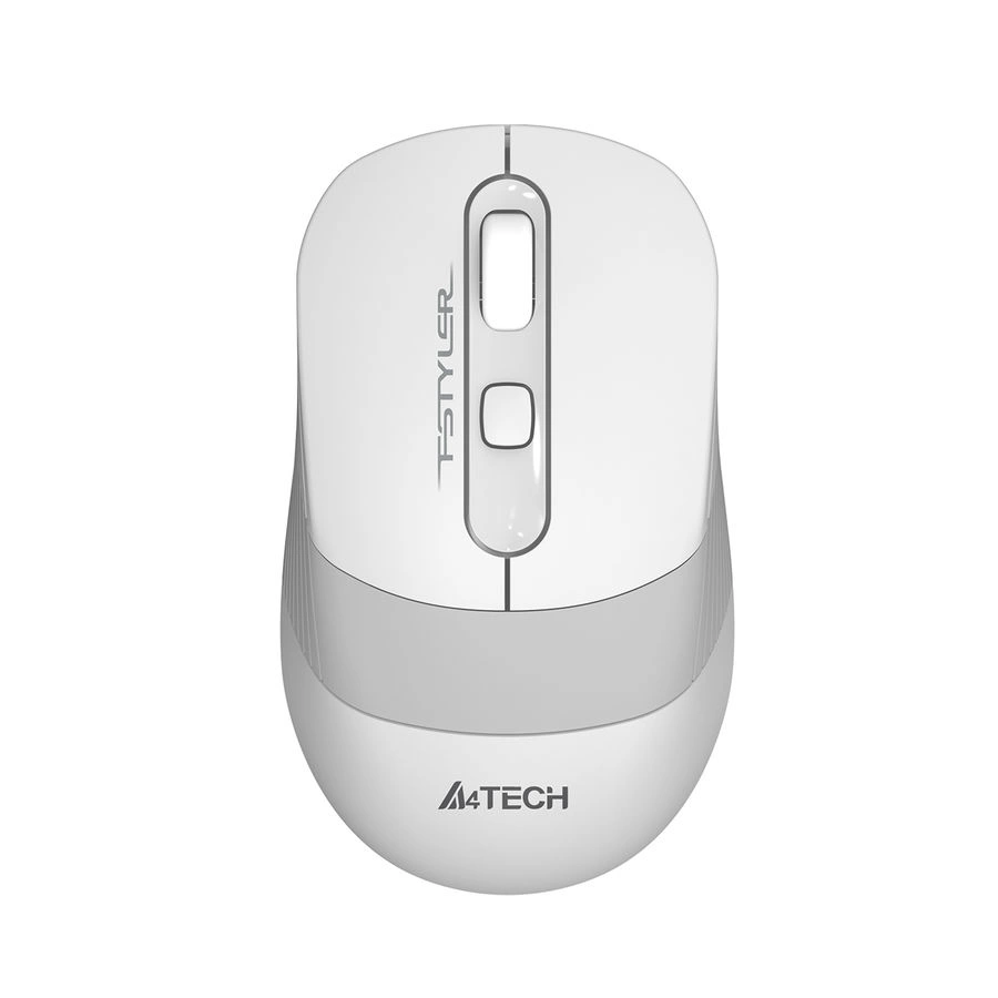 Мышь A4Tech Fstyler FG10 белый/серый оптическая 2000dpi беспров. USB 3but (FG10 WHITE)