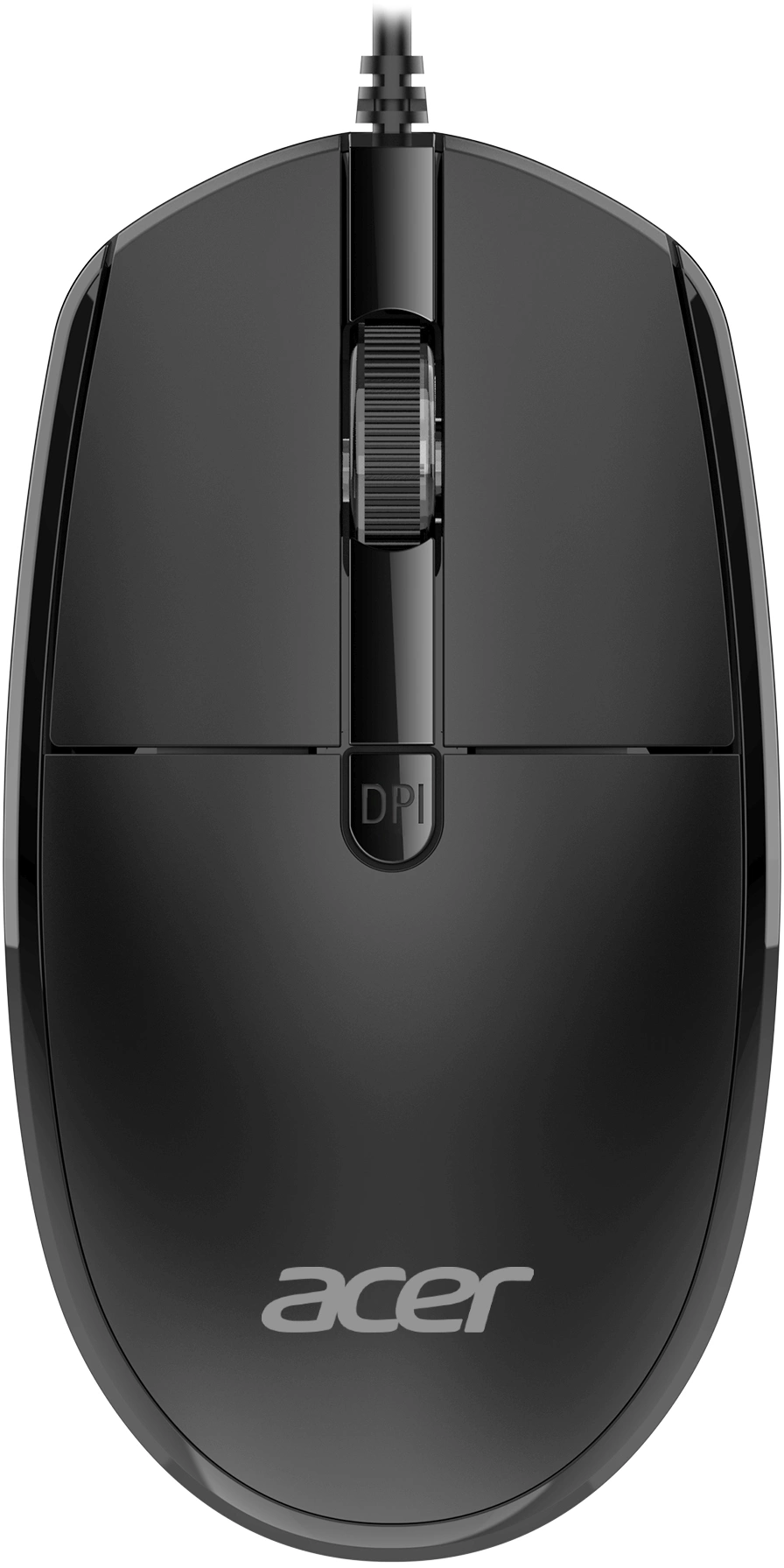 Мышь Acer OMW401 черный оптическая 2000dpi USB 4but (ZL.MCEEE.031)