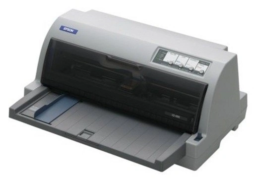 Принтер матричный Epson LQ-690 Flatbed (C11CJ82402/C11CA13041/13051) серый
