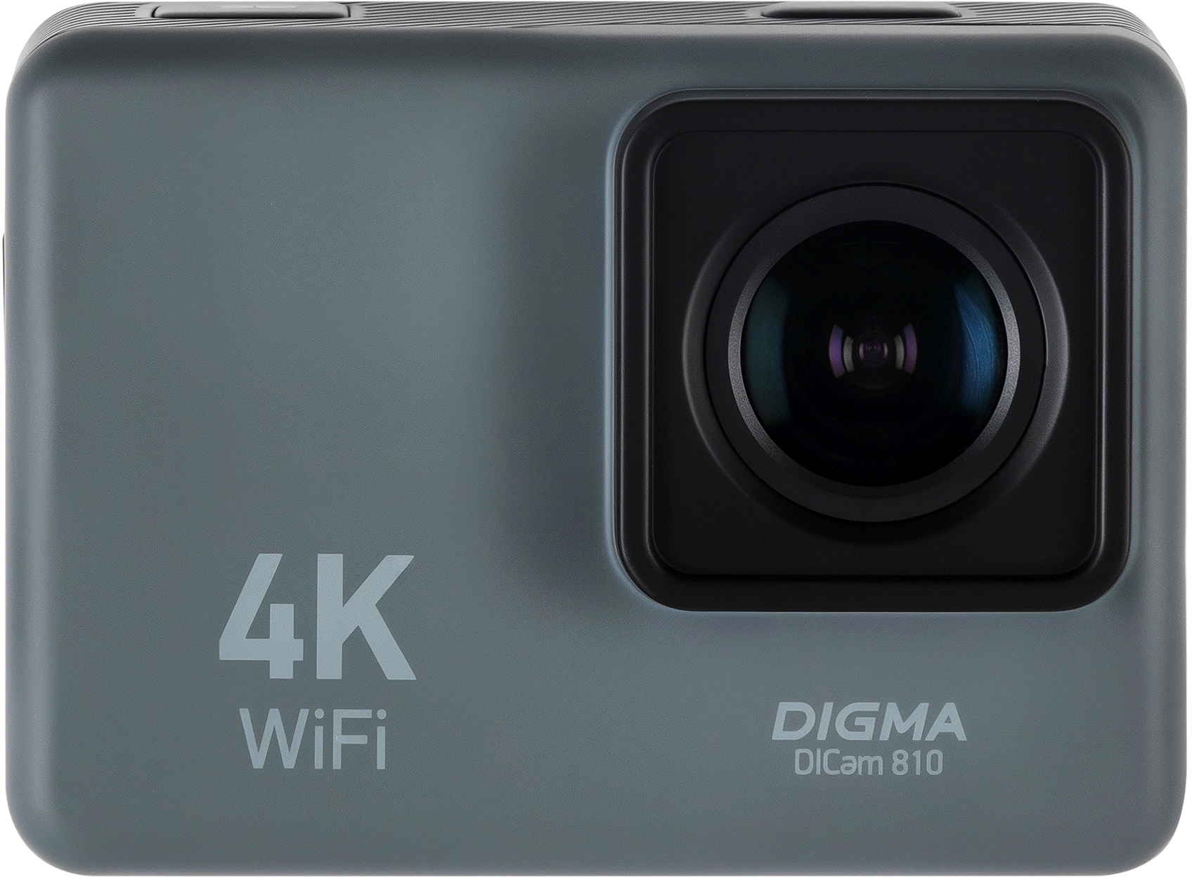 Экшн-камера Digma DiCam 810 серый