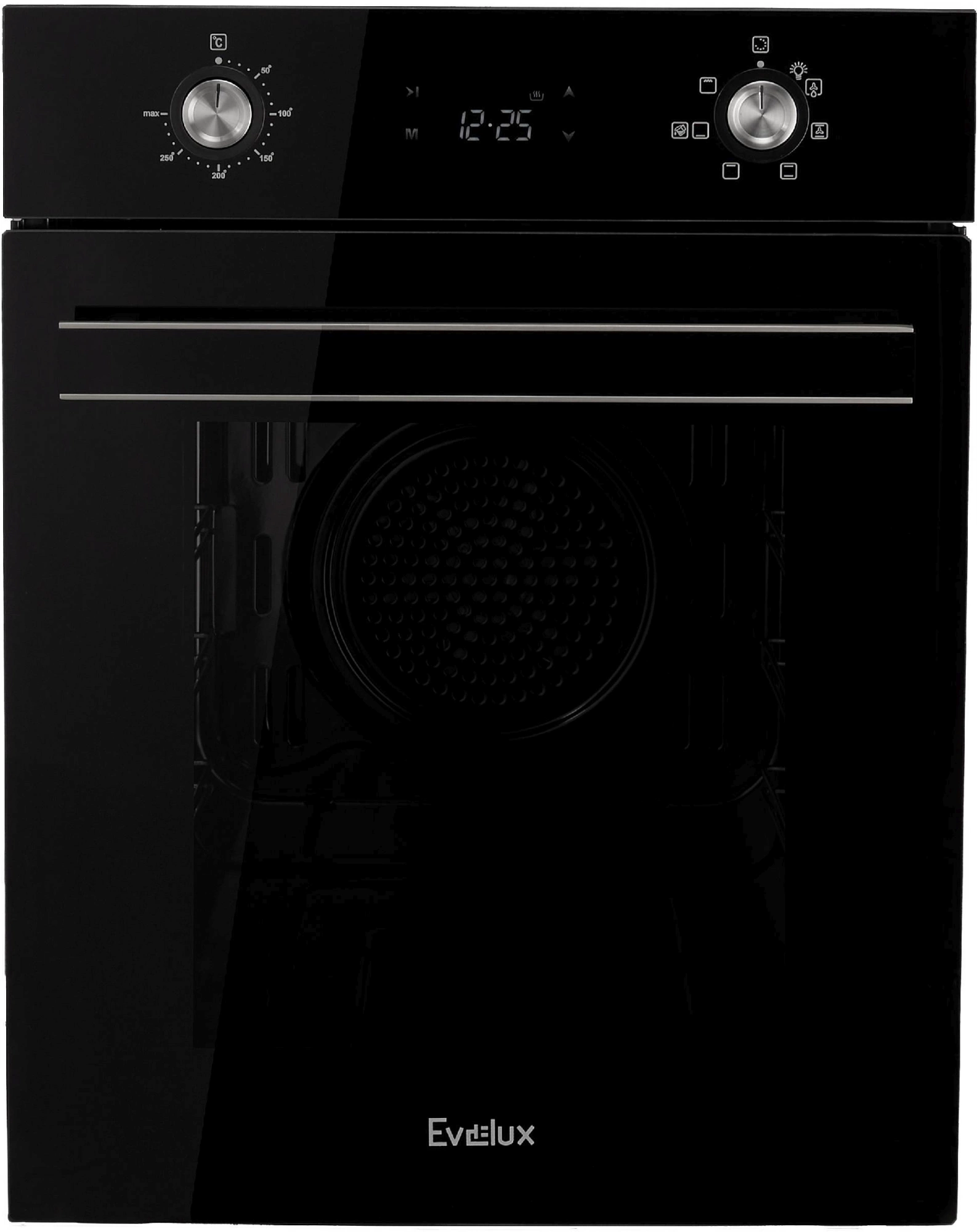 Духовой шкаф Электрический Evelux EO 430 PB черный