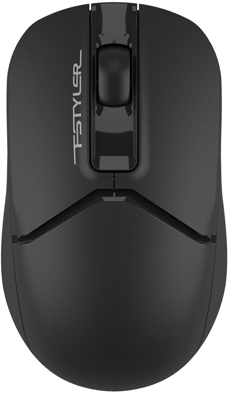 Мышь A4Tech Fstyler FB12S черный оптическая 1200dpi silent беспров. BT/Radio USB 2but (FB12S USB BLACK)