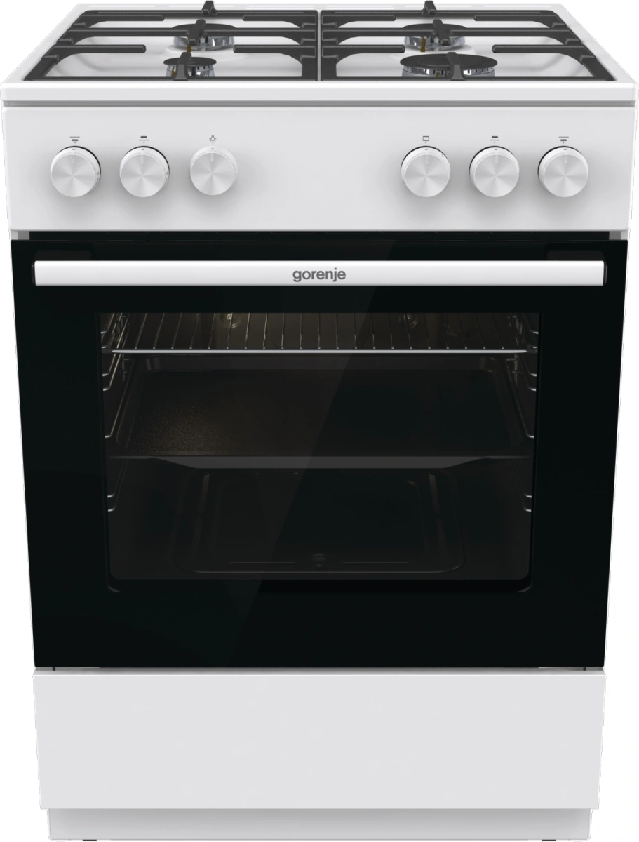 Плита Газовая Gorenje GG6A10WFFM белый (без крышки) реш.сталь