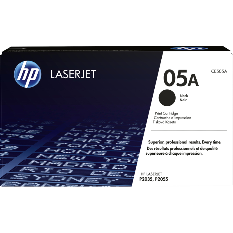 HP 05A Black LaserJet Print Cartridge (CE505A)
