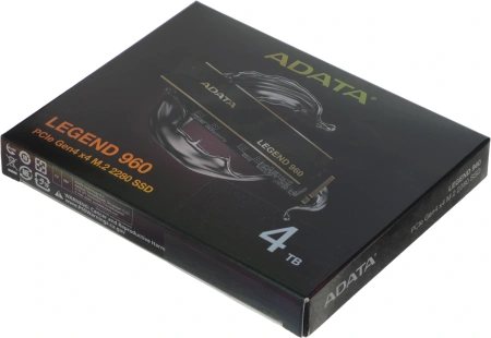 Накопитель SSD A-Data PCIe 4.0 x4 4TB ALEG-960-4TCS Legend 960 M.2 2280
