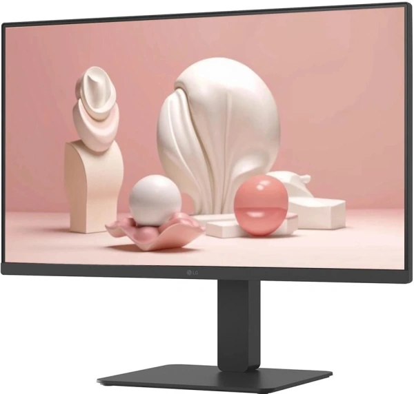 Монитор LG 27" 27BA65QB-B черный IPS LED 16:9 HDMI M/M матовая HAS Piv 1000:1 350cd 178гр/178гр 2560x1440 100Hz DP 2K 7кг