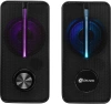 Колонки Оклик OK-120U 2.0 черный 6Вт