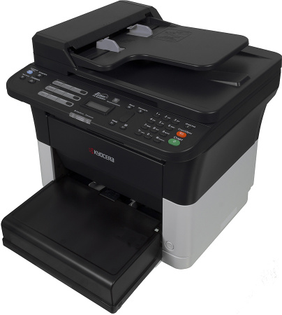 МФУ лазерный Kyocera FS-1025MFP (1102M63RU0/RUV/RU2/NX2/DZ2) A4 Duplex белый