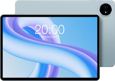 Планшет Teclast M50Plus G85 (1.6) 8C RAM6Gb ROM128Gb 10.1" IPS 1920x1200 4G Android 14 голубой 13Mpix 8Mpix BT WiFi microSD 1Tb 7000mAh 10hr