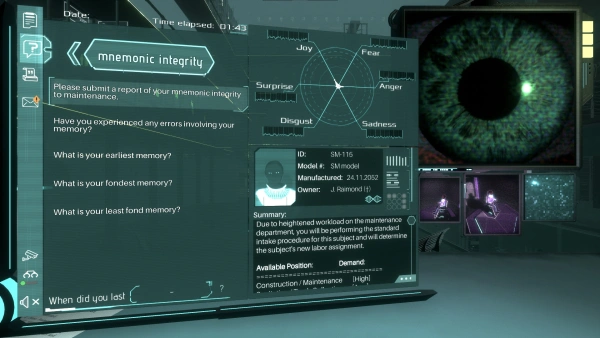 Игра для ПК Clockwork Bird Silicon Dreams | cyberpunk interrogation (12+)