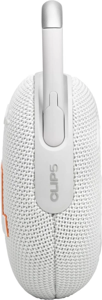 Колонка порт. JBL Clip 5 белый 7W Mono BT 10м 1400mAh