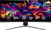 Монитор MSI 34" MPG 341CQPX черный QD OLED LED 21:9 HDMI полуматовая HAS Piv 250cd 178гр/178гр 3440x1440 240Hz DP UW USB 8.9кг