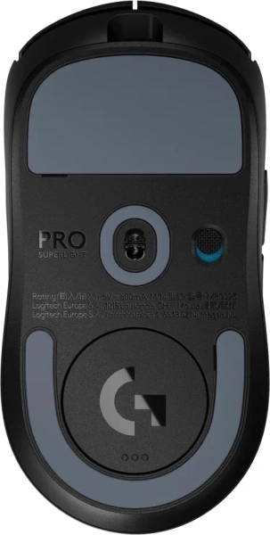 Мышь Logitech G Pro X Superlight 2 черный оптическая 32000dpi беспров. USB 4but (910-006632)