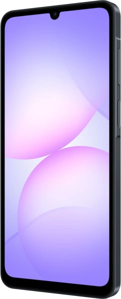 Смартфон Samsung SM-A075F Galaxy A07 128Gb 4Gb черный моноблок 3G 4G 2Sim 6.7" 720x1600 Android 15 50Mpix 802.11 a/b/g/n/ac GPS GSM900/1800 GSM1900 Protect microSD max2048Gb