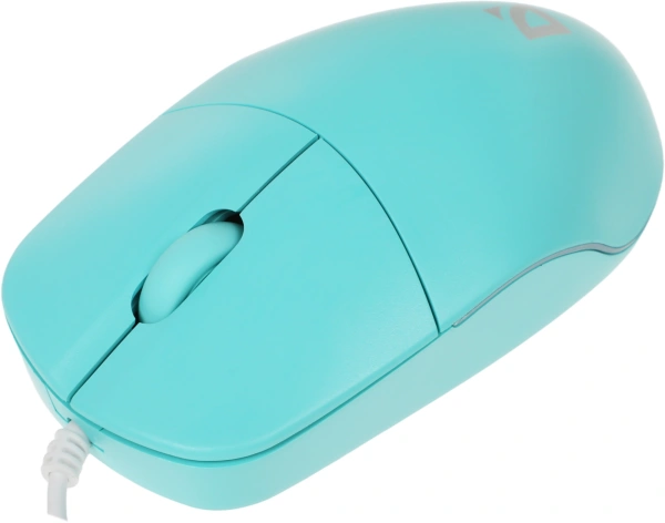 Мышь Defender Azora MB-241 голубой оптическая 1200dpi silent USB 2but (52243)