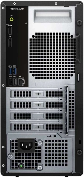 ПК Dell Vostro 3910 MT i3 12100 (3.3) 8Gb 1Tb 7.2k SSD256Gb UHDG 730/DVDRW CR Windows 11 Pro GbitEth WiFi BT 290W мышь клавиатура черный (3910-3410)