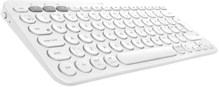 Клавиатура Logitech K380 белый беспроводная BT (920-009589)