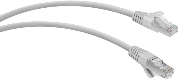 Патч-корд WRline WR-PC-RJ45-FTP-5E-1-GY FTP RJ-45 вил.-вилка RJ-45 кат.5E 1м серый LSZH