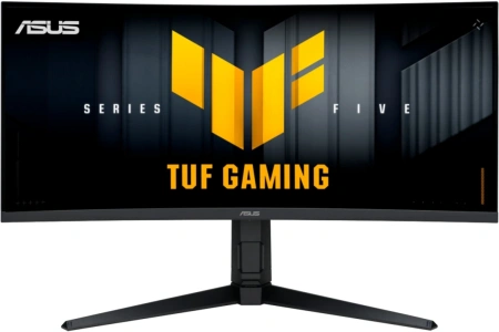 Монитор Asus 34" VG34WQML5A черный VA LED 21:9 HDMI M/M матовая HAS Piv 4000:1 400cd 178гр/178гр 3440x1440 250Hz FreeSync Premium Pro DP UW USB 8.1кг