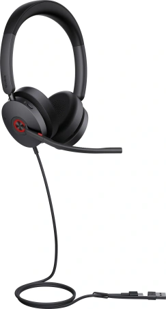 Гарнитура проводная Yealink UH48 Dual UC USB-C/A черный