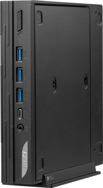 Неттоп MSI Pro DP10 12M-201XRU i3 1215U (1.2) 8Gb SSD512Gb UHDG без ОС 2.5xGbitEth WiFi BT 120W черный (9S6-B0A621-201)
