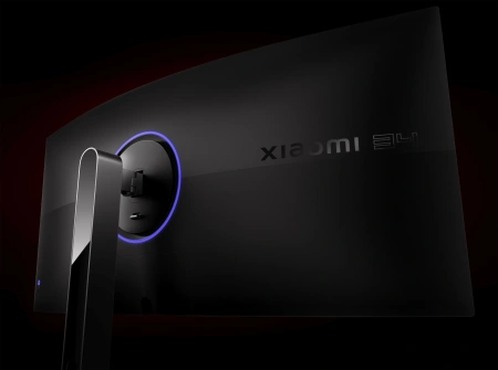 Монитор Xiaomi 34" Curved Gaming Monitor G34WQi черный VA LED 1ms 21:9 HDMI матовая HAS Piv 350cd 178гр/178гр 3440x1440 180Hz FreeSync Premium DP 2K 6.9кг