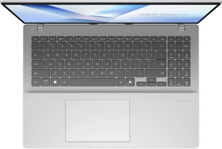 Ноутбук Asus VivoBook 16 M1607KA-MB151 Ryzen AI 5 330 16Gb SSD512Gb AMD Radeon 820M 16" IPS WUXGA (1920x1200) без ОС silver WiFi BT Cam (90NB15F2-M00AA0)