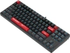 Клавиатура A4Tech Bloody AT87 черный/красный USB for gamer LED (AT87) кабель 1.8м